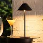 Dimmable Serenity Cone Lamp with Waterproof Design | USB-C Rechargeable Light for Cozy Ambiance