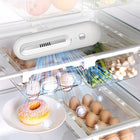 Portable Air Purifier, Compact Fridge Deodorizer, Odor Eliminator for Refrigerator and Car, USB Ozone Air Cleaner