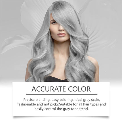 Silver Hair Color, Ammonia Free Hair Dye – image 7