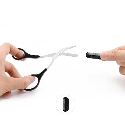 Eyebrow Scissors with Comb, Small Scissors for Eyebrow and Eyelash Trimming – image 11