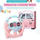 Steering Wheel Toy with Lights and Sounds, Baby Toys, Toddler Toys, Pretend Play Toys, Car Seat Toy with Suction Base
