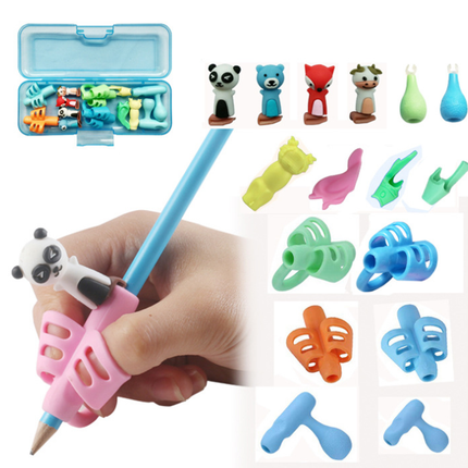 Pencil Grips for Kids, 16 Pack Ergonomic Pen Grips for Adults – image 17