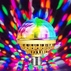RGB Rotating Disco Bulb with Dazzling Strobe Effect | Transform Spaces into Colorful Dance Floors