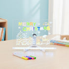 LED Drawing Board for Kids, Light Up Message Board with 7 Colored Pens, LED Sign Board for Cafe Menu – image 30