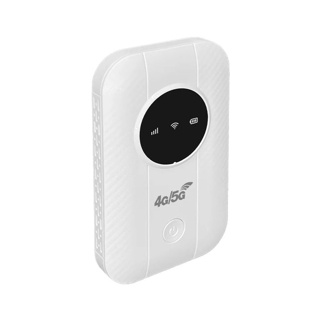 Portable WiFi Router, Portable WiFi Hotspot with SIM Slot, Mobile Hotspot for Travel, Pocket WiFi MiFi Device