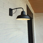 Outdoor Wall Sconce Lamp, Gooseneck Barn Light for Patio, Exterior Wall Light Fixture, Industrial Outdoor Wall Light
