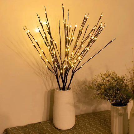 Lighted Branches with Adjustable LED Glow | Eco-Friendly Home Decor for Ambiance and Relaxation
