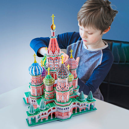 3D Puzzles for Adults, Landmark Architecture Model Kits for Adults and Kids, Educational Toys with No Glue, Travel Gifts
