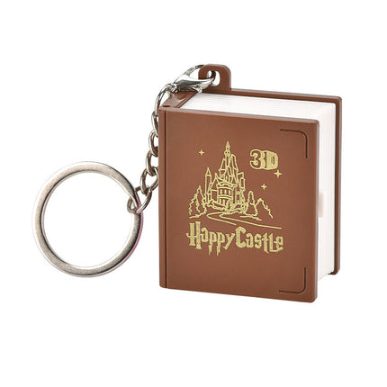 Mini Pop Up Book Keychain, Key Ring for Backpack – image 11