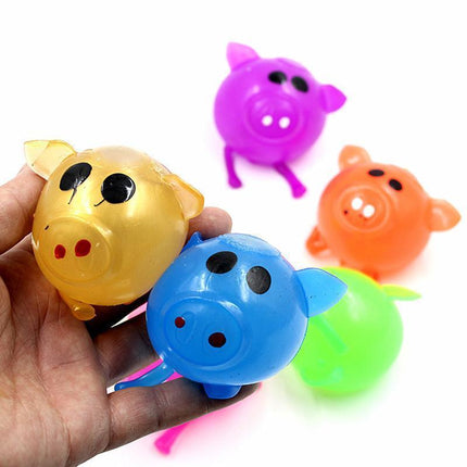 Pig Squishy Toys, Splat Stress Relief Toy