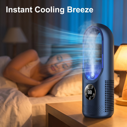 Portable Air Cooler, Quiet Cooling Fan with 6 Speeds – image 4