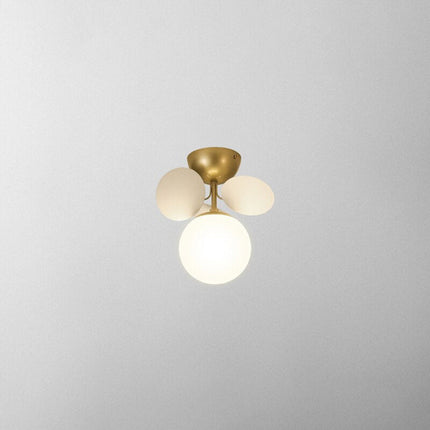 LED Ceiling Light Fixture, Acrylic Glass Hanging Light for Bedroom and Entryway – image 23