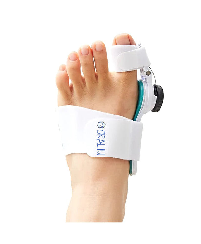 Toe Straightener for Bunions, Adjustable Big Toe Aligner Brace for Both Feet, Bunion Support with 180 Degree Rotation