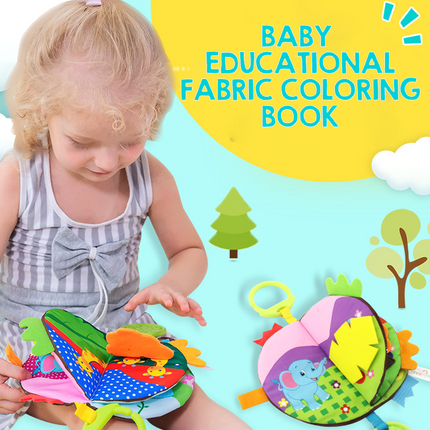 Baby Books for Newborn, Peekaboo Book with Silicone Teether – image 4