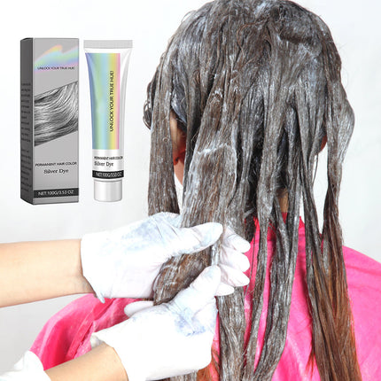 Silver Hair Color, Ammonia Free Hair Dye – image 11