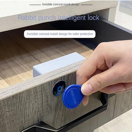 Electronic Cabinet Locks, RFID Drawer Lock for Wooden Drawers