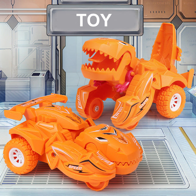 Dinosaur Car Toy for Kids, 2 in 1 Transforming Dino Car
