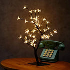 Cherry Blossom Tree Decoration with Warm White LED Lights | Elegant Centerpiece for Cozy Ambiance and Relaxation