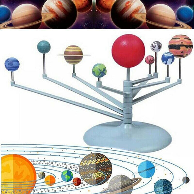 Solar System Model Kit, Solar System Project, Nine Planet Models, Science Kits for Kids, Gifts for 8 Year Old Boys