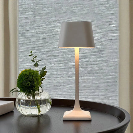 Dimmable Table Lamp with Rechargeable Design & 14-Hour Runtime | Waterproof Lighting for Indoor and Outdoor Use