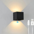 Black / USB Rechargeable - Warm White