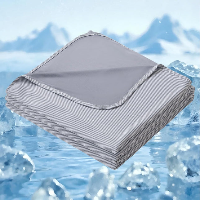 Cozy Comfort | Cooling Blanket for Hot Sleepers with Breathable Fabric | Lightweight Summer Throw for Night Sweats and Hot Flashes