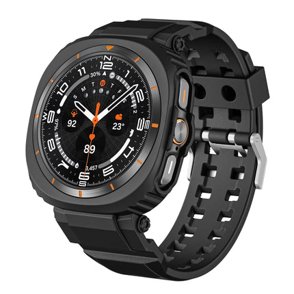 Samsung Galaxy Watch Ultra Band with Bumper Case, Rugged TPU Galaxy Watch Band – image 10
