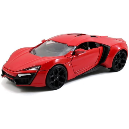 Lykan HyperSport Die-cast Metal Super Car Model 1:24 Scale | Openable Doors & Detailed Interior for Collectors and Enthusiasts