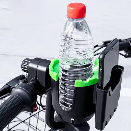 Cup Holder with Phone Holder for Stroller and Bike, Water Bottle Holder for Walker or Wheelchair – image 4