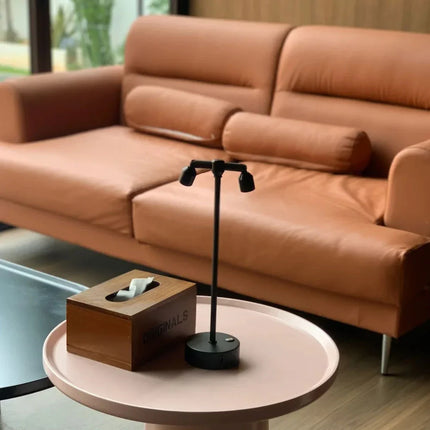 Dimmable Table Lamp with Touch Control & 360° Rotatable Design | Cordless Illumination for Ideal Ambiance
