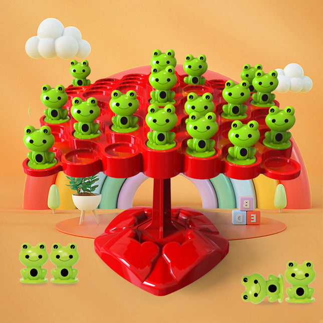 Party Games for Kids, Tree Frog Balance Game, Family Games, Math Games for Kids Ages 2 and Up