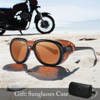 Tea Lens - Brown Leather