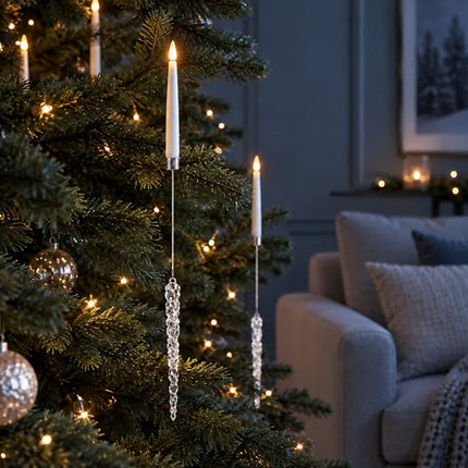 Christmas Tree Candles with Remote, Christmas Decorations – image 12