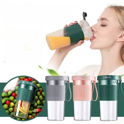 Portable 300ml Fruit Juicer with USB Rechargeable Design | Compact Blender for Fresh Juice on the Go
