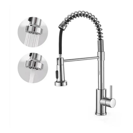 Pull Down Kitchen Faucet with Sprayer, Kitchen Sink Faucet for Hot and Cold Water