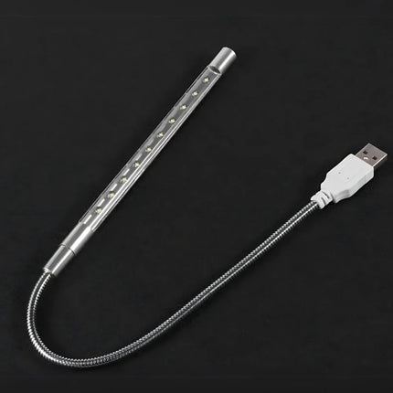 LED Keyboard Light with Adjustable Positioning | Portable Illumination for Late-Night Work and Reading