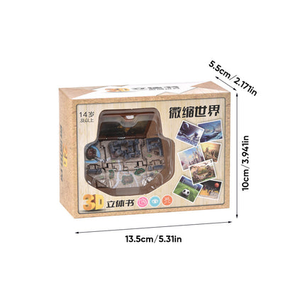 Mini Pop Up Book Keychain, Key Chain