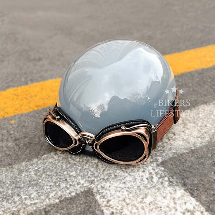 Vintage Motorcycle Goggles, Foldable Biker Goggles with UV Protection – image 6