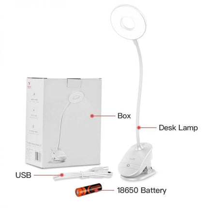 Clip On Bedside Lamp, Wireless Bedroom Lamp with Touch Control – image 5