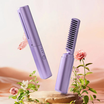Cordless Hair Straightener Comb, Rechargeable Hair Styler – image 5