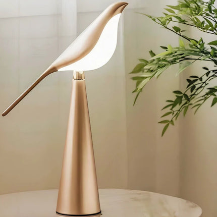 Serene Magpie Light with Adjustable Brightness Modes | Whimsical Acrylic and Metal Design for Versatile Ambiance