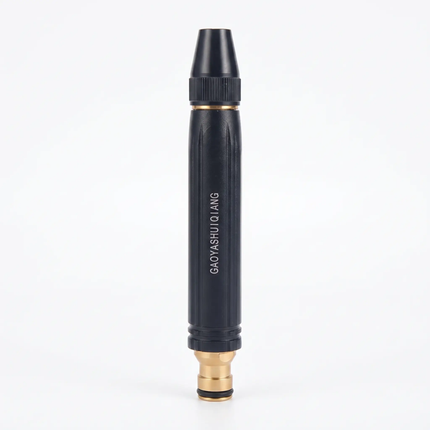 Garden Hose Nozzle, High Pressure Hose Nozzle Sprayer with 360 Degree Rotating Head, Metal Spray Nozzle for Car Wash