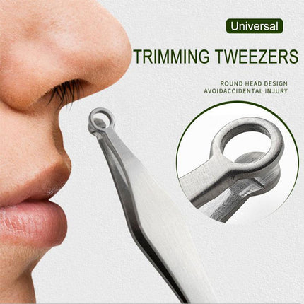 Manual Nose Hair Trimmer for Men and Women, Eyebrow Trimmer, Facial Hair Trimmer, Painless Nose Hair Remover