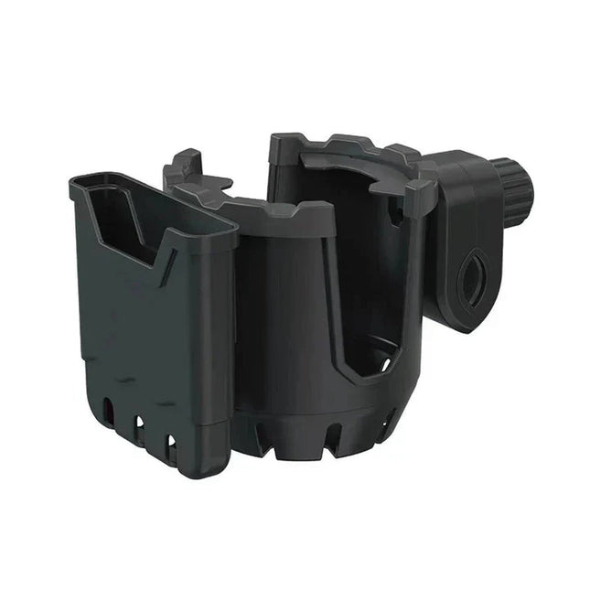 Cup Holder with Phone Holder for Stroller and Bike, Water Bottle Holder for Walker or Wheelchair, Motorcycle Phone Mount
