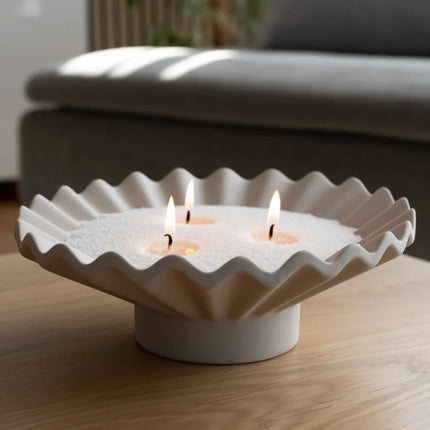 Customizable Candle Kit with Plant-Based Sand and Wicks | Create Unique Scents for Home Décor and Gifts