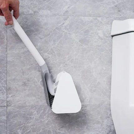 Toilet Brushes for Bathroom, Silicone Toilet Brush with Holder