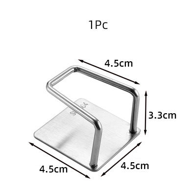 Stainless Steel Sink Sponge Drain Drying Rack with Drainage Holes | Durable Organizer for Clean and Clutter-Free Kitchen