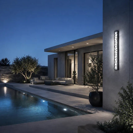 Weatherproof Outdoor Sconce with Premium Acrylic Diffuser | Modern Illumination for Any Architecture