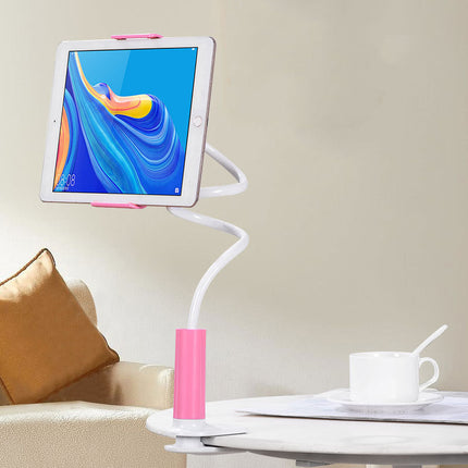 360° Rotatable Phone & Tablet Stand with Large Suction Base | Adjustable Lazy Mount for Hands-Free Viewing