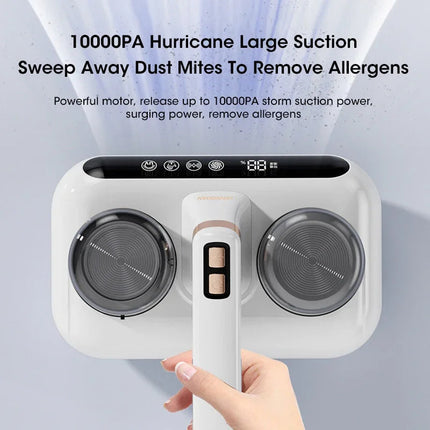 Cordless Handheld Vacuum Cleaner with Powerful Suction & UV Sterilization | Deep Cleans Dust and Allergens for a Healthy Home
